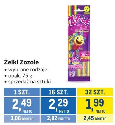 Żelki promocja w Makro