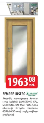 Skrzydło wewnętrzne SEMPRE LUSTRO promocja w Dobre Dla Domu