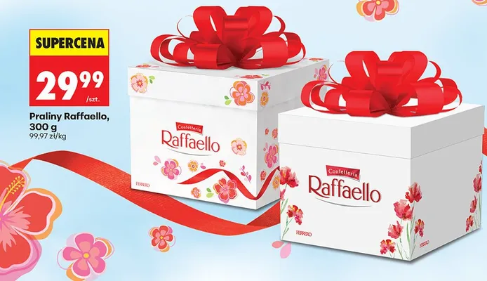 Praliny Raffaello Ferrero promocja w Biedronka