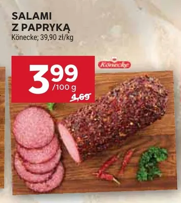 Salami z papryką promocja w Stokrotka