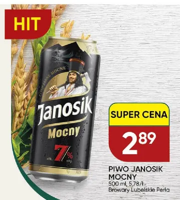 Piwo Janosik Mocny promocja w Chata Polska