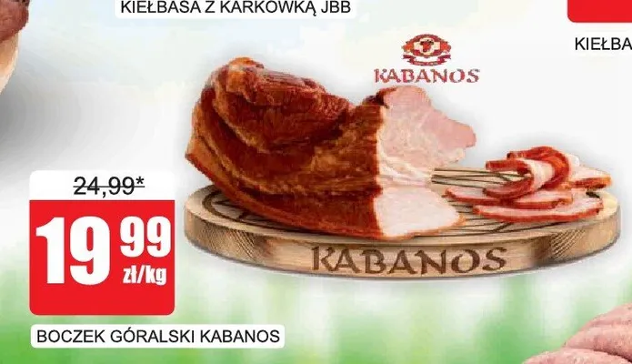 Boczek góralski Kabanos promocja w Bingo