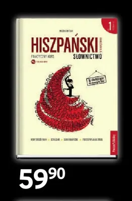 Książka Hiszpański Słownictwo Praktyczny kurs Preston Publishing promocja w Empik