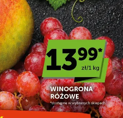 Winogrona różowe promocja w Groszek