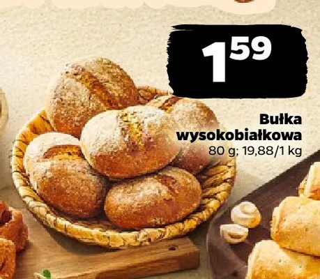 Bułka wysokobiałkowa promocja w Netto