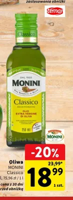Oliwa Monini Classico promocja w Intermarche