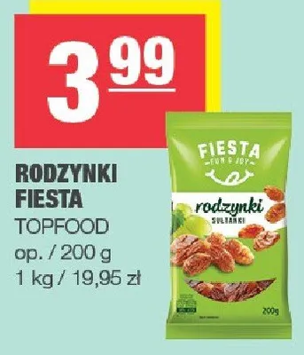 Rodzynki Fiesta promocja w SPAR