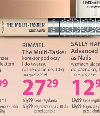 Korektor do oczu i do twarzy, różne odcienie promocja w Hebe