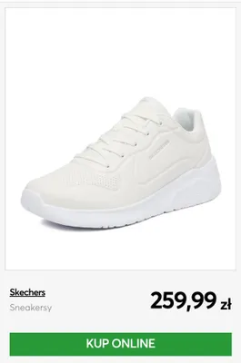 Sneakersy Skechers promocja w eobuwie.pl