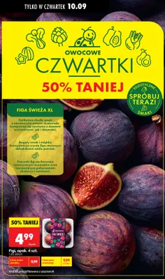 Figi świeże XL promocja w Biedronka