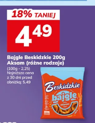 Bajgle Beskidzkie Aksam promocja w Hitpol