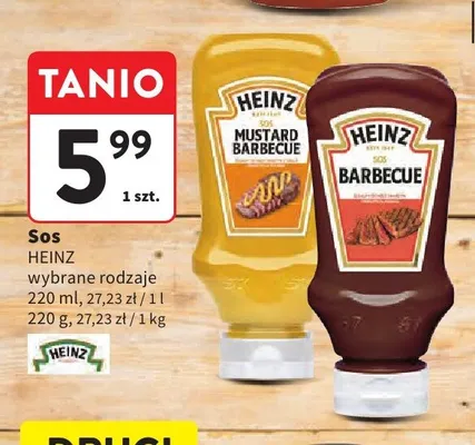 Sos Barbecue Heinz promocja w Intermarche