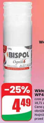 Wkład parafinowy WP4 promocja w Dino