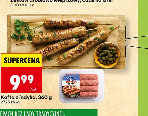 Kofta z indyka Indykpol promocja w Biedronka
