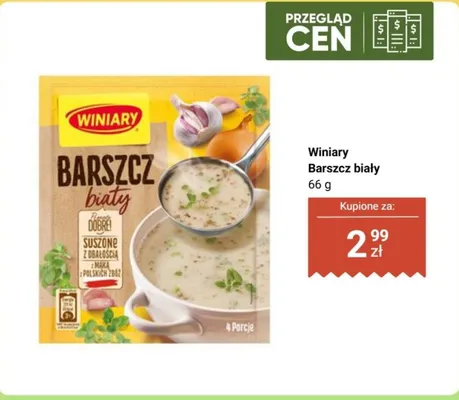 Barszcz biały promocja w Biedronka