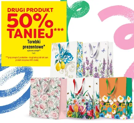 Torebki prezentowe promocja w POLOmarket