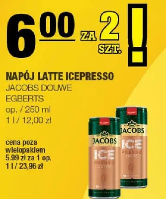 Napój latte icepresso promocja w SPAR