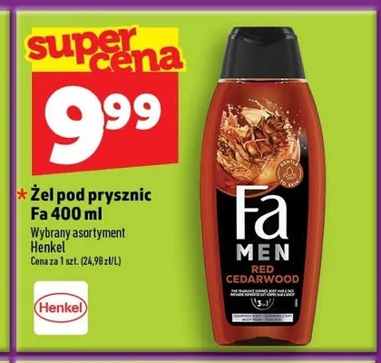 Żel pod prysznic Fa promocja w TOPAZ