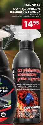 Preparat do piekarników kominków i grilla Nanomax promocja w Stokrotka
