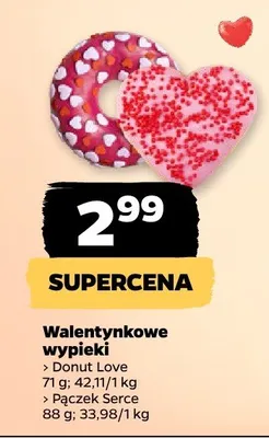 Pączek Serce promocja w Netto