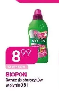 Nawóz do storczyków w płynie Biopon promocja w Drogerie Koliber