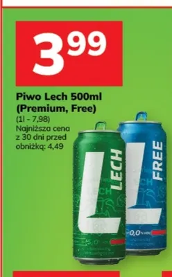 Piwo bezalkoholowe Lech promocja w Hitpol