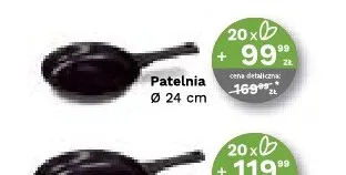 Patelnia obsidian 24 cm Zwieger promocja w Stokrotka