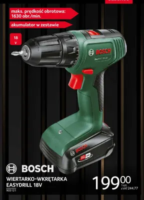 Wiertarko-wkrętarka EasyDrill Bosch promocja w Selgros