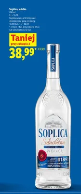 Wódka Soplica promocja w Lidl