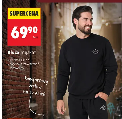 Bluza męska Lee Cooper promocja w Biedronka