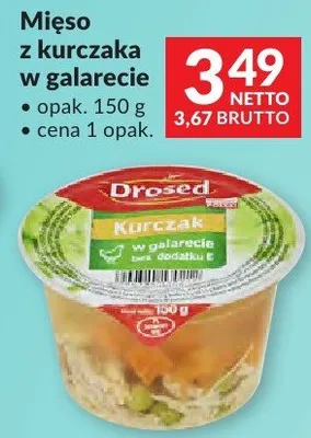 Mięso z kurczaka w galarecie Drosed promocja w Makro