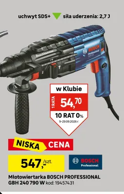Młotowiertarka Bosch Professional Gbh 240 promocja w Leroy Merlin
