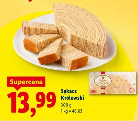 Sękacz Królewski promocja w Lidl
