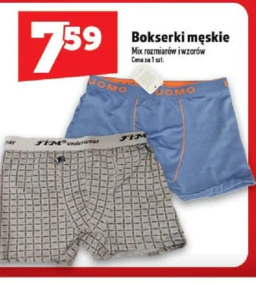 Bokserki męskie promocja w TOPAZ