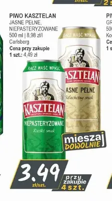Piwo Kasztelan promocja w Słoneczko
