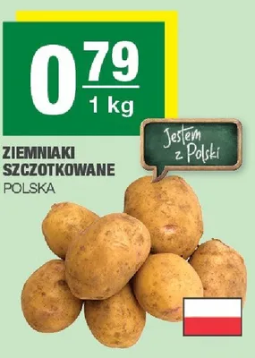 Ziemniaki szczotkowane polska promocja w SPAR