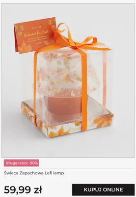 Świeca zapachowa home&you Lefi lamp promocja w home&you