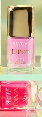 Lakier do paznokci Diva Gel Effect Revers Cosmetics promocja w Biedronka