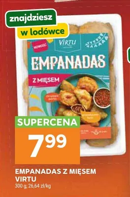 Empanadas z mięsem Virtu promocja w Stokrotka