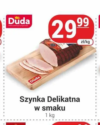 Szynka Delikatna w smaku Duda promocja w Delikatesy Sezam