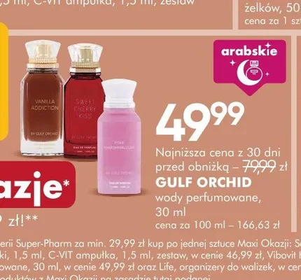 Wody perfumowane GULF ORCHID promocja w Super-Pharm