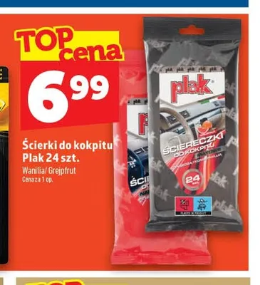 Ścierki do kokpitu Plak grejpfrut promocja w TOPAZ