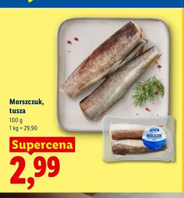 Morszczuk tusza promocja w Lidl