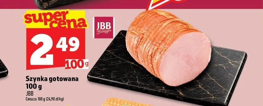 Szynka gotowana JBB promocja w TOPAZ
