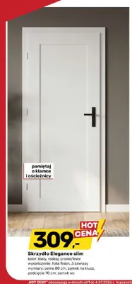 Skrzydło drzwiowe Elegance slim promocja w Bricomarche