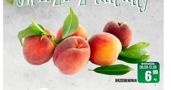 Brzoskwinia promocja w Tomi Markt