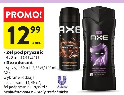Dezodorant spray promocja w Intermarche