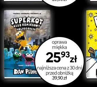 Książka Superkot Klub Komiksowy Kolaboracje oprawa miękka promocja w Empik