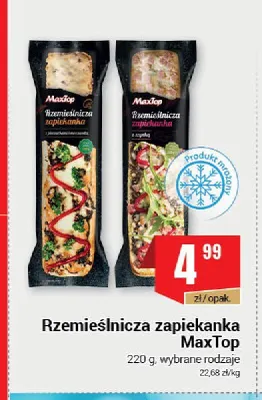 Rzemieślnicza zapiekanka MaxTop promocja w Premium Nasz Sklep