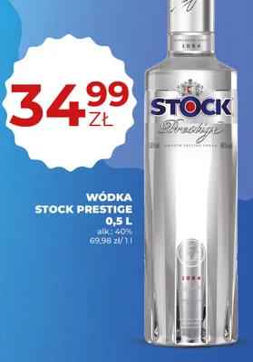 Wódka Stock Prestige promocja w Duży Ben